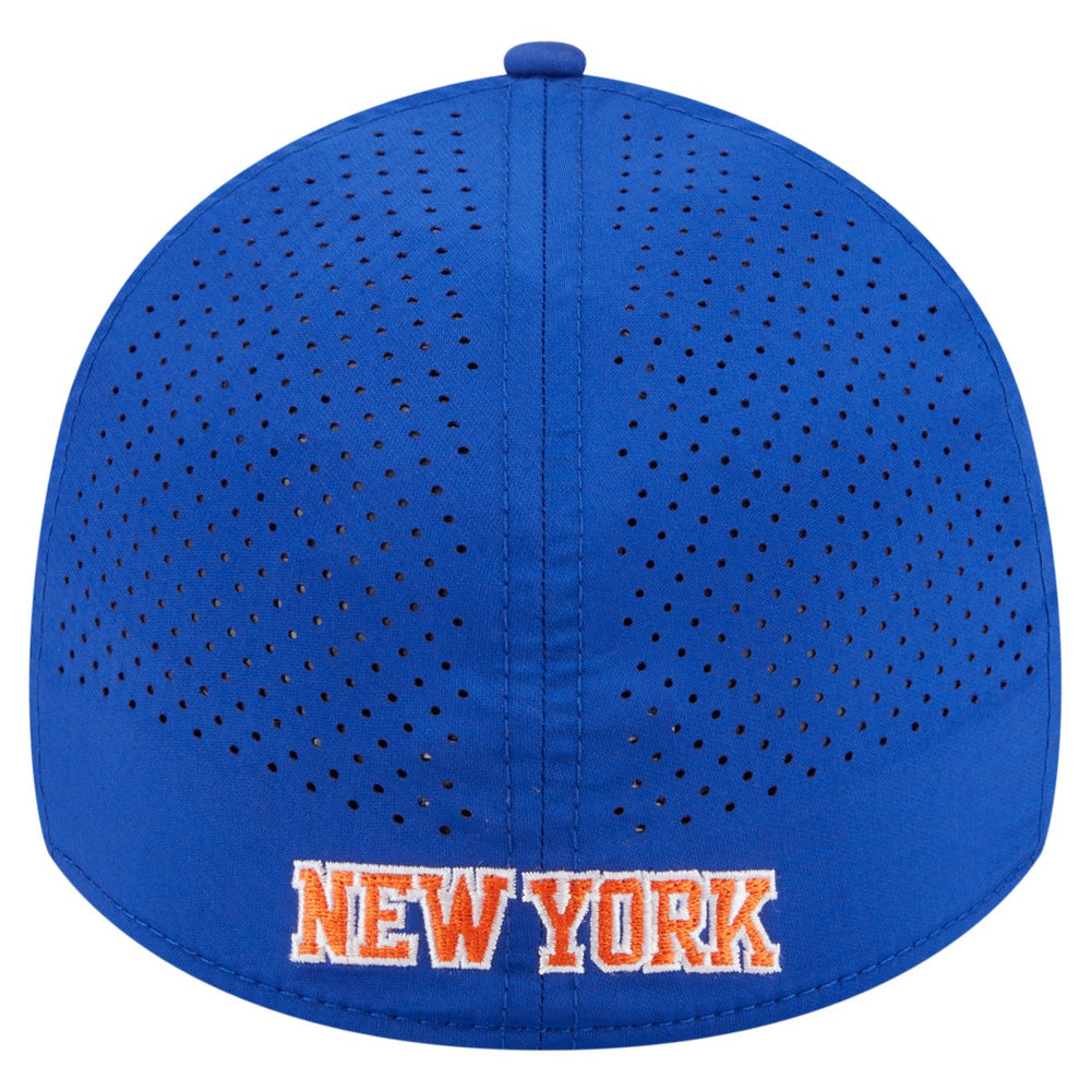 Blue New York Knicks Featherweight Poly Rope Flex 39Thirty Hat | NBA