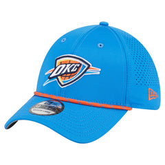 Blue Oklahoma City Thunder Featherweight Poly Rope Flex 39Thirty Hat | NBA
