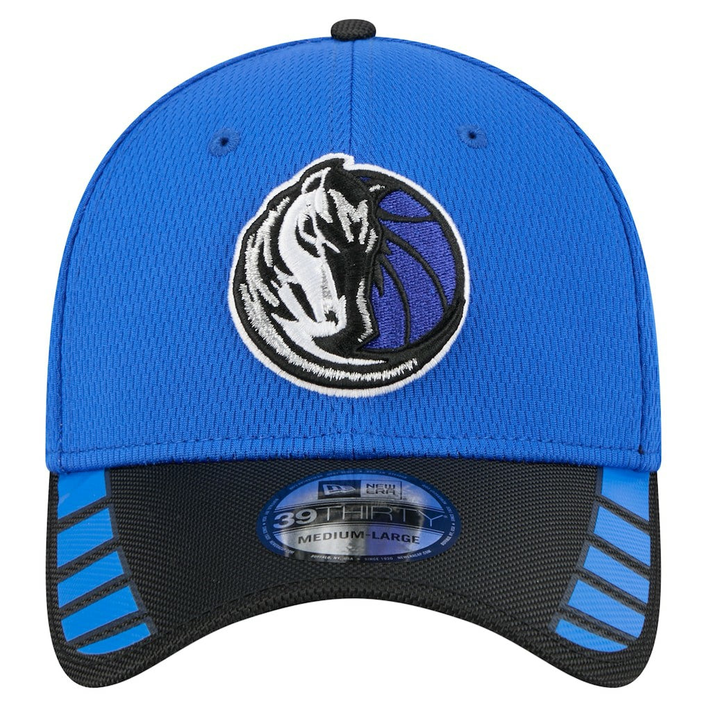 Blue Dallas Mavericks Visor Hit 39THIRTY Flex Hat sale | NBA