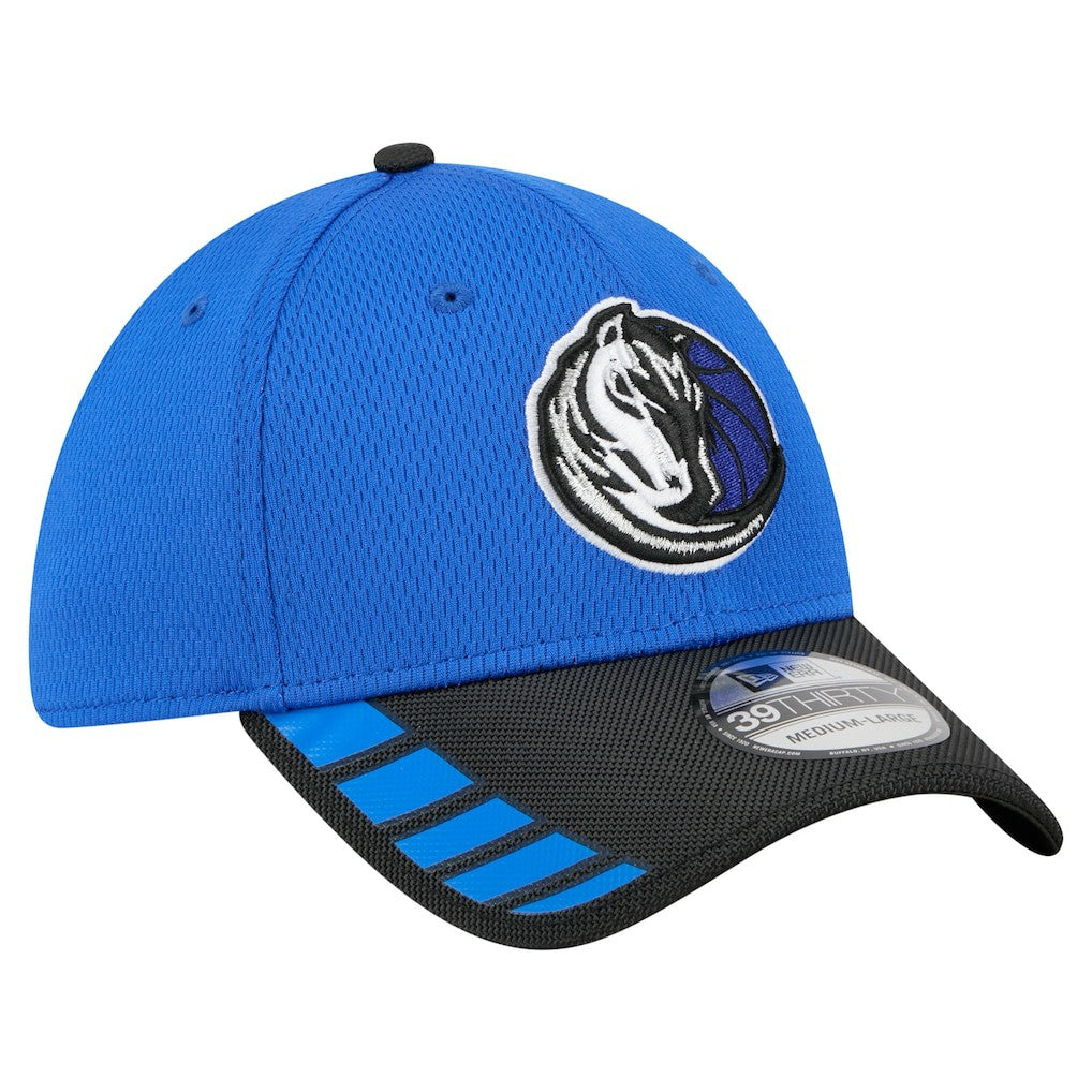 Blue Dallas Mavericks Visor Hit 39THIRTY Flex Hat sale | NBA