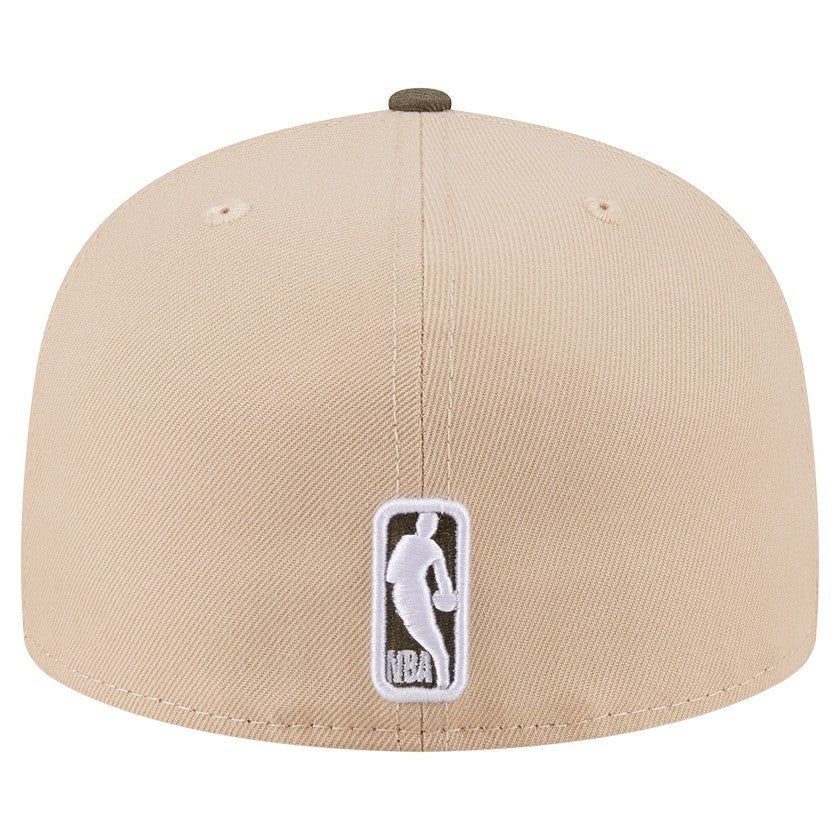 Tan Phoenix Suns Color Pack Two-Tone 59FIFTY A-Frame Fitted Hat | NBA