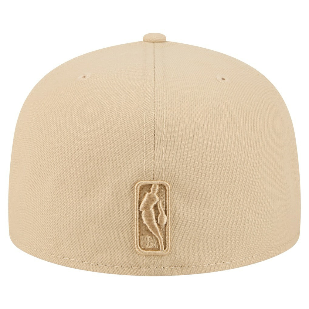 Khaki Boston Celtics Color Pack A-Frame 59FIFTY Fitted Hat | NBA