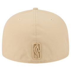 Khaki New York Knicks Color Pack A-Frame 59FIFTY Fitted Hat | NBA