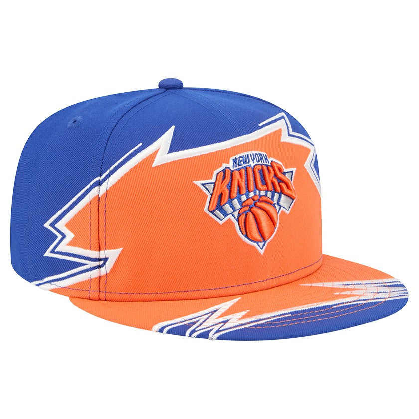 Blue/Orange New York Knicks Break 59FIFTY Fitted Hat | NBA