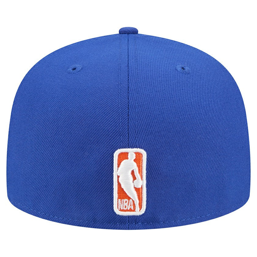 Blue/Orange New York Knicks Break 59FIFTY Fitted Hat | NBA
