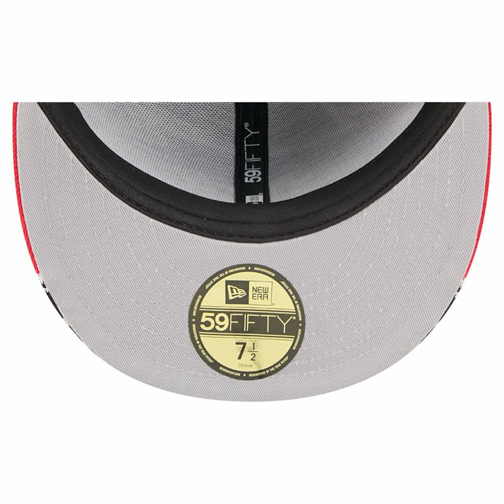 Black/Red Chicago Bulls Break 59FIFTY Fitted Hat | NBA