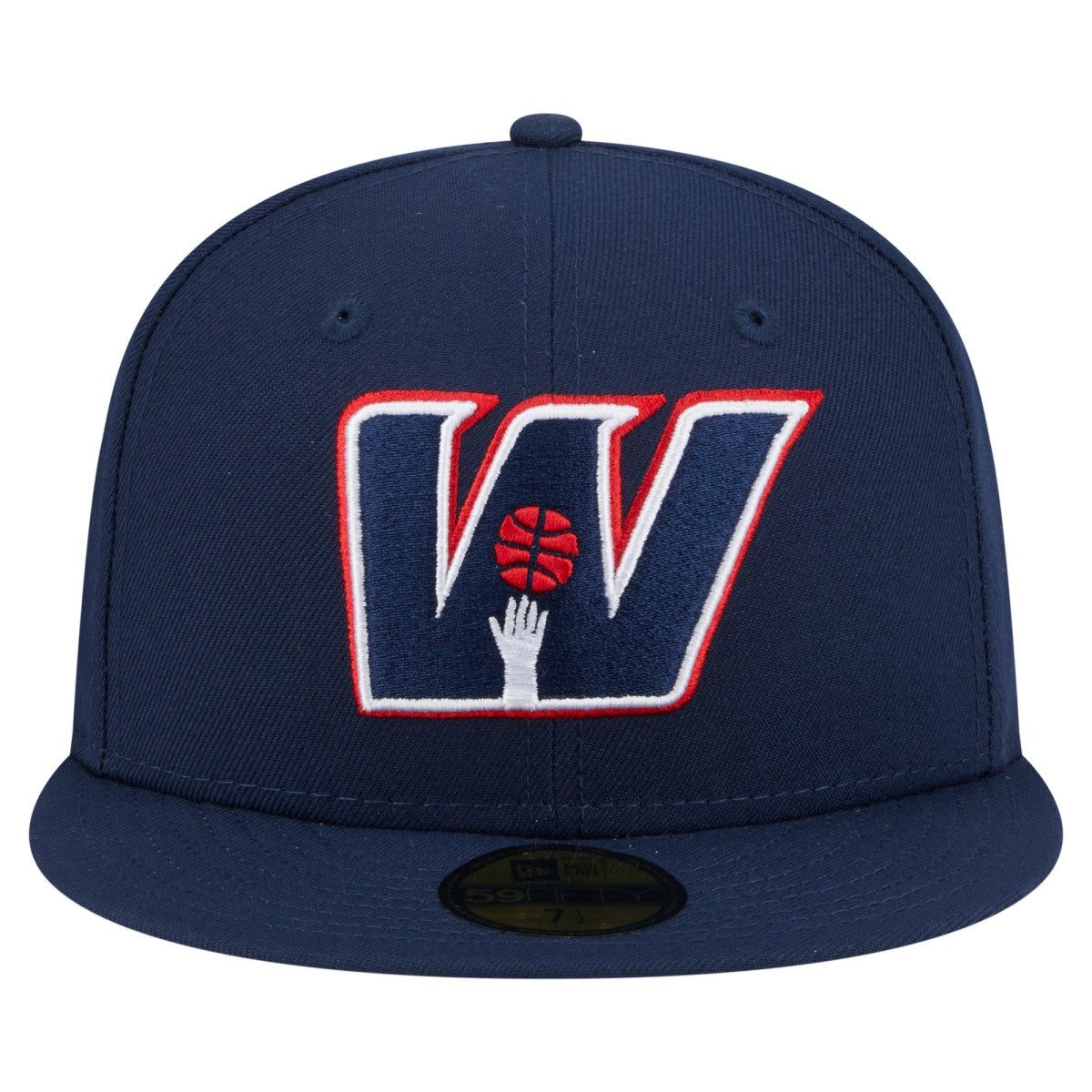 Navy Washington Wizards Deceptor 59FIFTY Fitted Hat | NBA