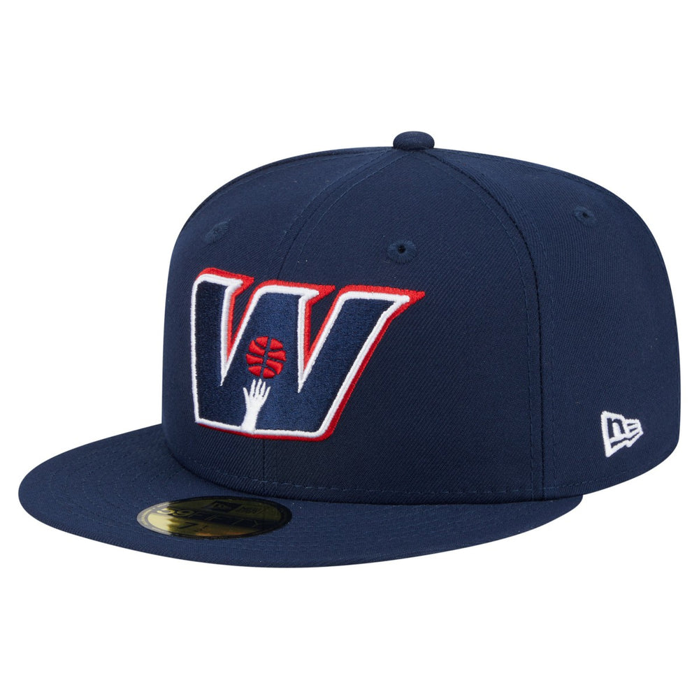 Navy Washington Wizards Deceptor 59FIFTY Fitted Hat | NBA