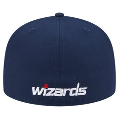 Navy Washington Wizards Deceptor 59FIFTY Fitted Hat | NBA