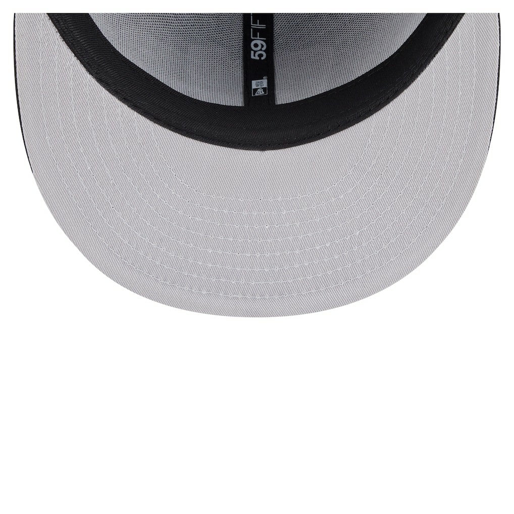 Black Brooklyn Nets Deceptor 59FIFTY Fitted Hat | NBA