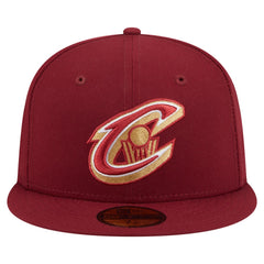 Wine Cleveland Cavaliers Deceptor 59FIFTY Fitted Hat sale | NBA