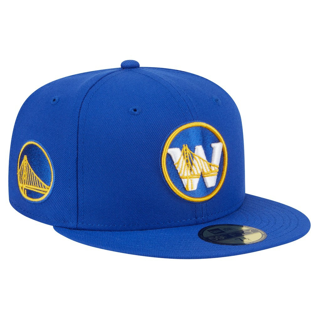Royal Golden State Warriors Deceptor 59FIFTY Fitted Hat sale | NBA