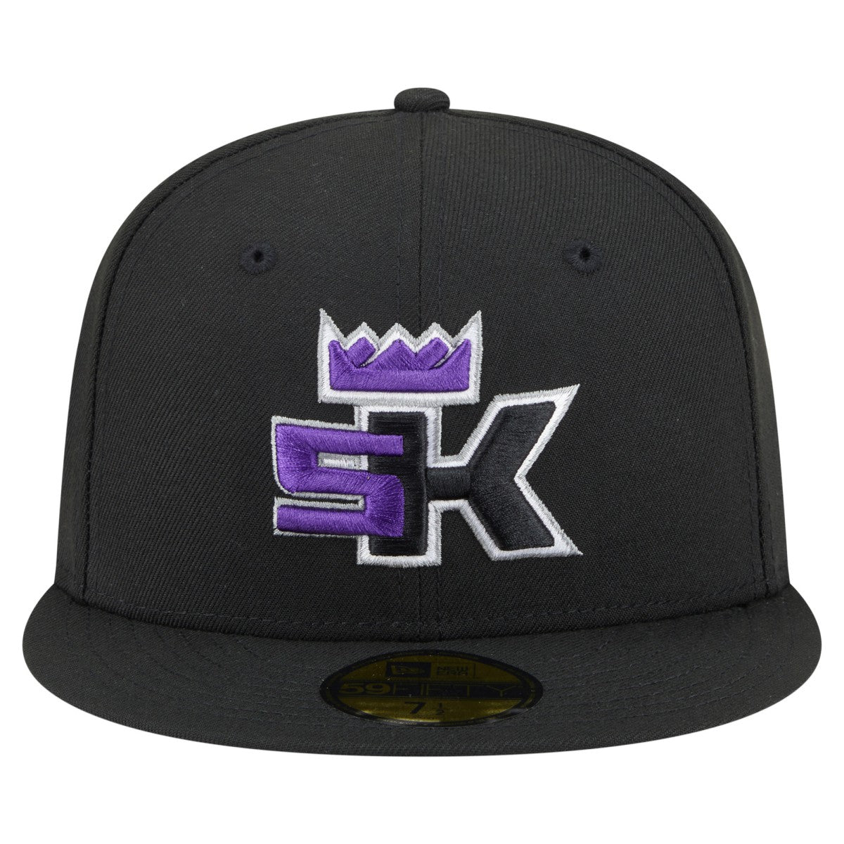 Black Sacramento Kings Deceptor 59FIFTY Fitted Hat | NBA
