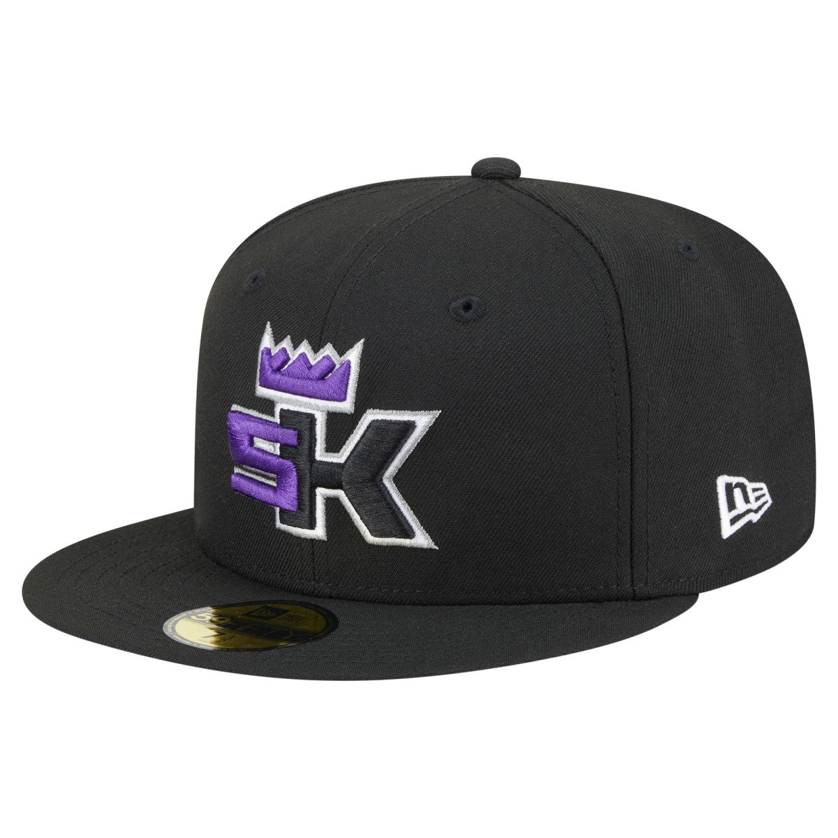 Black Sacramento Kings Deceptor 59FIFTY Fitted Hat | NBA