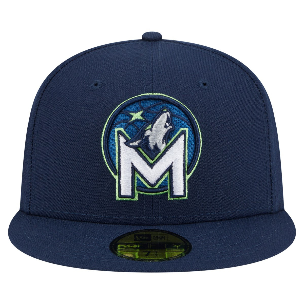 Navy Minnesota Timberwolves Deceptor 59FIFTY Fitted Hat | NBA