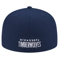 Navy Minnesota Timberwolves Deceptor 59FIFTY Fitted Hat | NBA