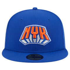 Blue New York Knicks Deceptor 59FIFTY Fitted Hat | NBA