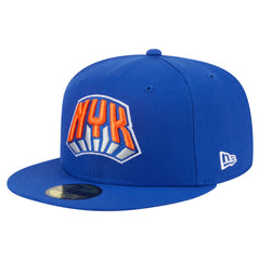 Blue New York Knicks Deceptor 59FIFTY Fitted Hat | NBA