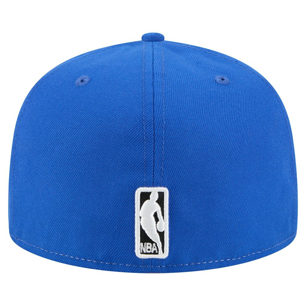 White/Blue Dallas Mavericks Repeat 59Fifty Fitted Hat sale | NBA