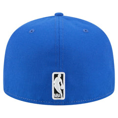 White/Blue Dallas Mavericks Repeat 59Fifty Fitted Hat sale | NBA