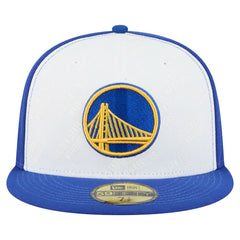 White/Royal Golden State Warriors Repeat 59Fifty Fitted Hat sale | NBA