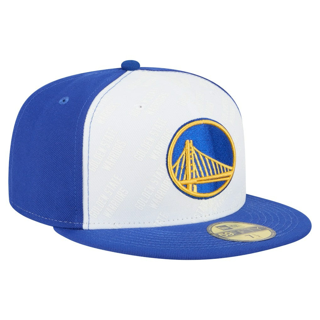 White/Royal Golden State Warriors Repeat 59Fifty Fitted Hat sale | NBA