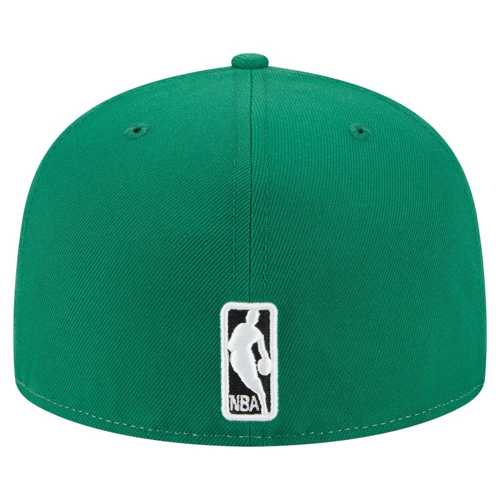 White/Kelly Green Boston Celtics Repeat 59Fifty Fitted Hat | NBA