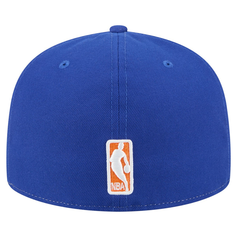 White/Blue New York Knicks Repeat 59Fifty Fitted Hat | NBA