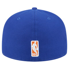 White/Blue New York Knicks Repeat 59Fifty Fitted Hat | NBA
