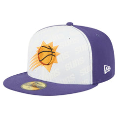 White/Purple Phoenix Suns Repeat 59Fifty Fitted Hat | NBA