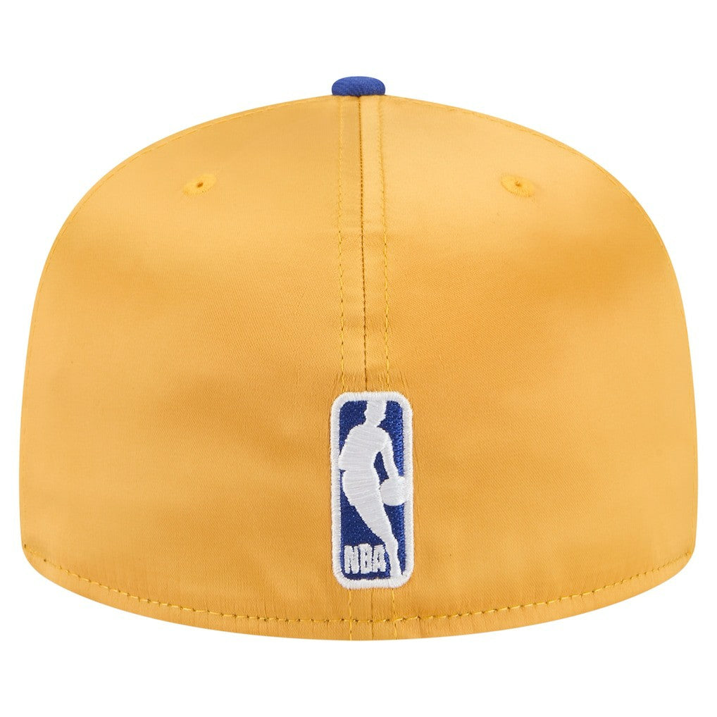 Gold/Royal Golden State Warriors Satin Two-Tone 59FIFTY Fitted Hat sale | NBA