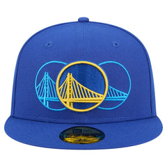 Royal Golden State Warriors Tri-Hit 59Fifty Fitted Hat sale | NBA