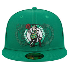 Kelly Green Boston Celtics Tri-Hit 59Fifty Fitted Hat | NBA