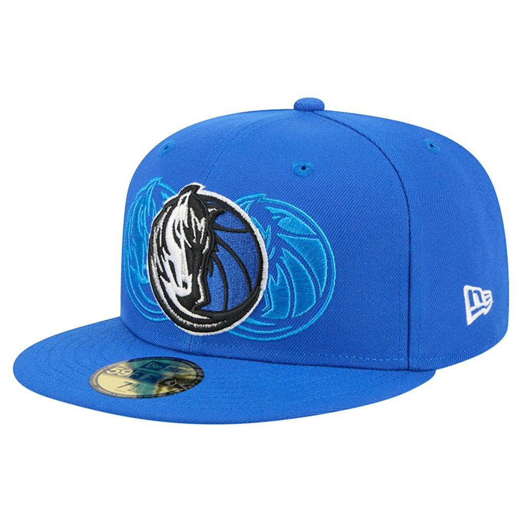 Blue Dallas Mavericks Tri-Hit 59Fifty Fitted Hat sale | NBA