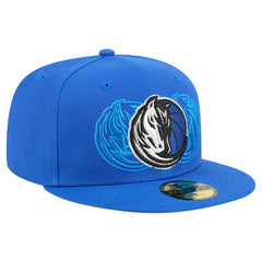 Blue Dallas Mavericks Tri-Hit 59Fifty Fitted Hat sale | NBA