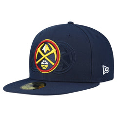 Navy Denver Nuggets Tri-Hit 59Fifty Fitted Hat sale | NBA