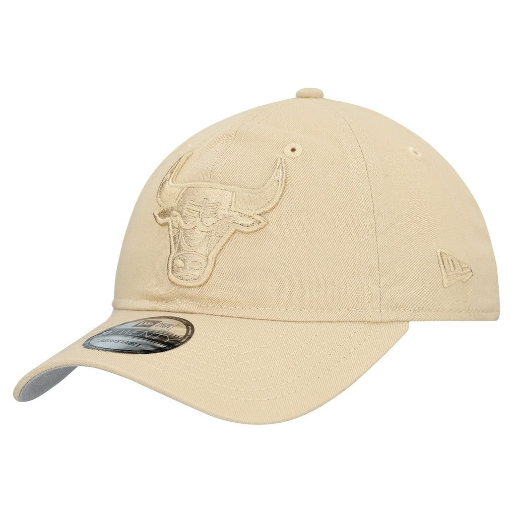 Khaki Chicago Bulls Color Pack Tonal 9TWENTY Adjustable Hat | NBA