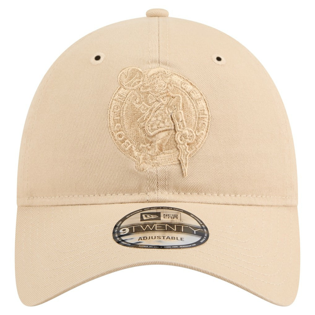 Khaki Boston Celtics Color Pack Tonal 9TWENTY Adjustable Hat | NBA