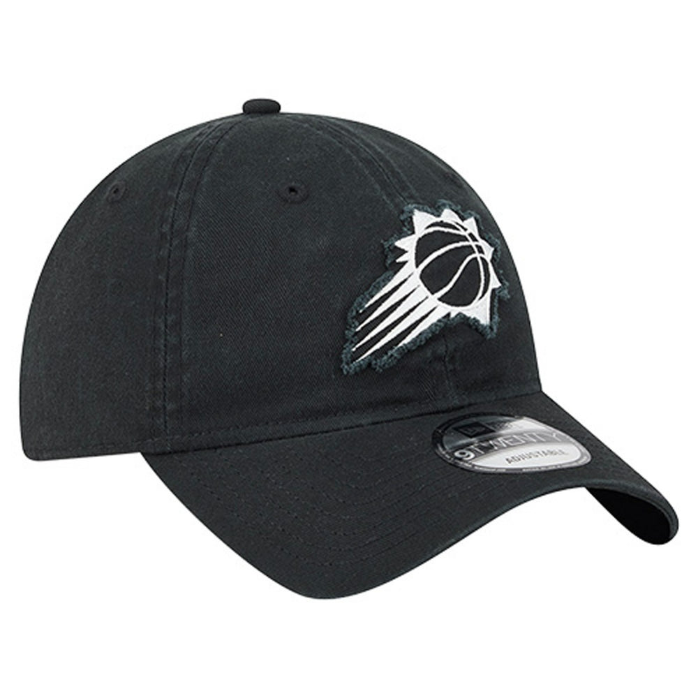 Black Phoenix Suns Stamp Fabric Applique 9TWENTY Adjustable Hat | NBA