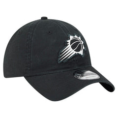 Black Phoenix Suns Stamp Fabric Applique 9TWENTY Adjustable Hat | NBA
