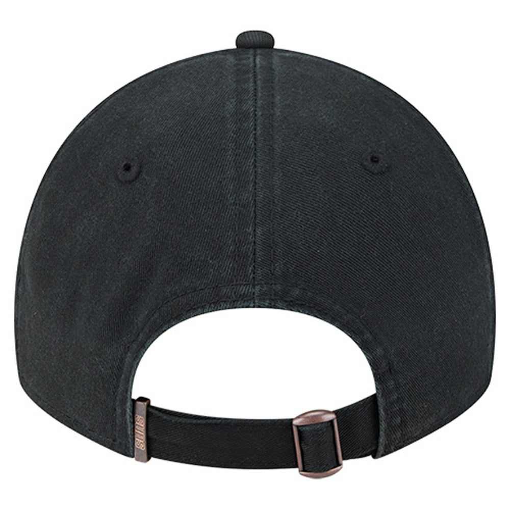 Black Phoenix Suns Stamp Fabric Applique 9TWENTY Adjustable Hat | NBA