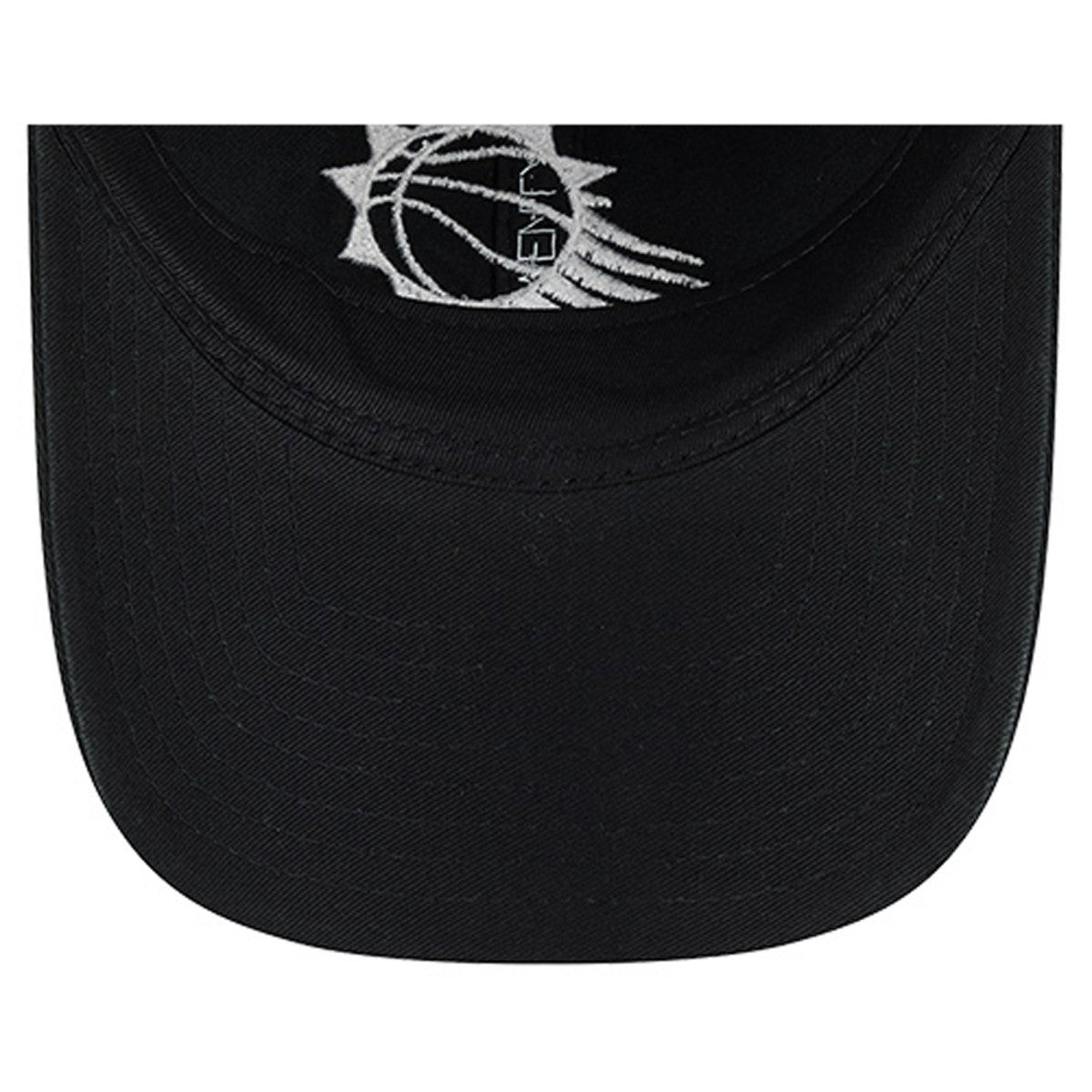 Black Phoenix Suns Stamp Fabric Applique 9TWENTY Adjustable Hat | NBA