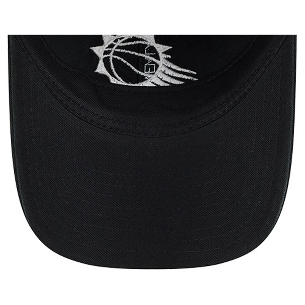 Black Phoenix Suns Stamp Fabric Applique 9TWENTY Adjustable Hat | NBA