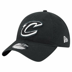 Black Cleveland Cavaliers Stamp Fabric Applique 9TWENTY Adjustable Hat sale | NBA
