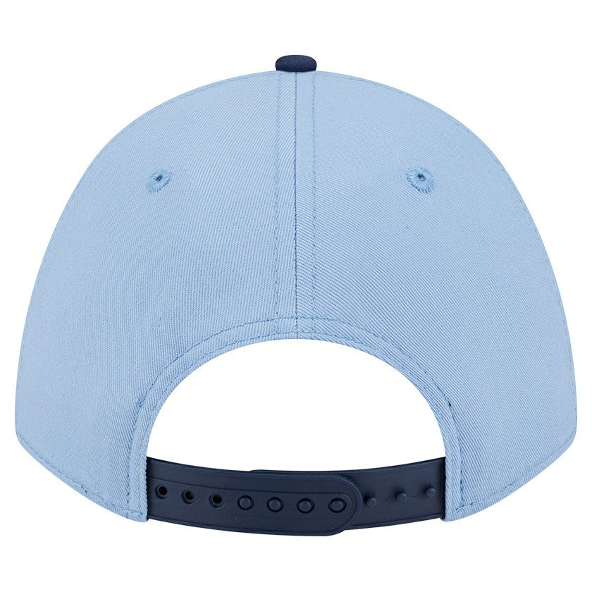 Light Blue Memphis Grizzlies Bold Arch COOLERA 9FORTY A-Frame M-Crown Adjustable Hat | NBA