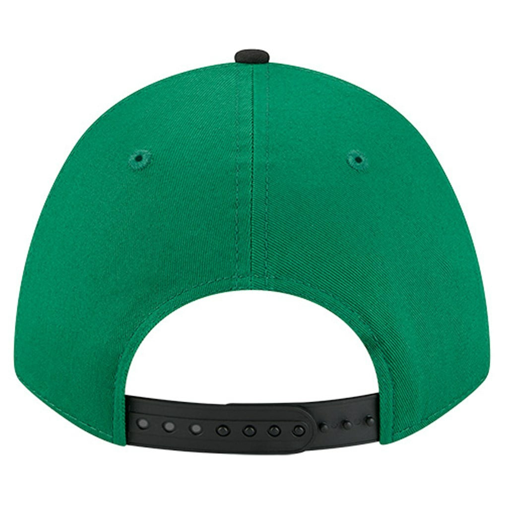 Kelly Green Boston Celtics Bold Arch COOLERA 9FORTY A-Frame M-Crown Adjustable Hat | NBA