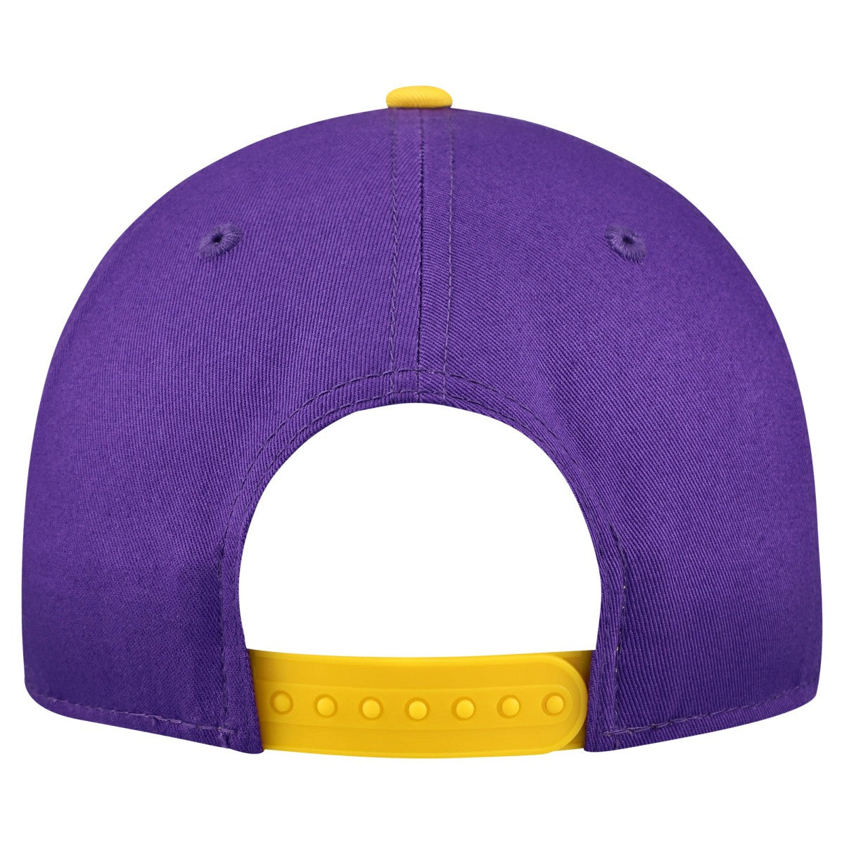 Purple Los Angeles Lakers Bold Arch COOLERA 9FORTY A-Frame M-Crown Adjustable Hat | NBA