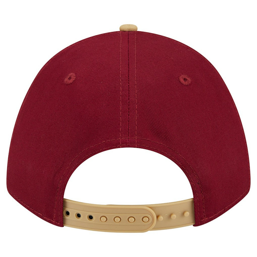Wine Cleveland Cavaliers Bold Arch COOLERA 9FORTY A-Frame M-Crown Adjustable Hat sale | NBA
