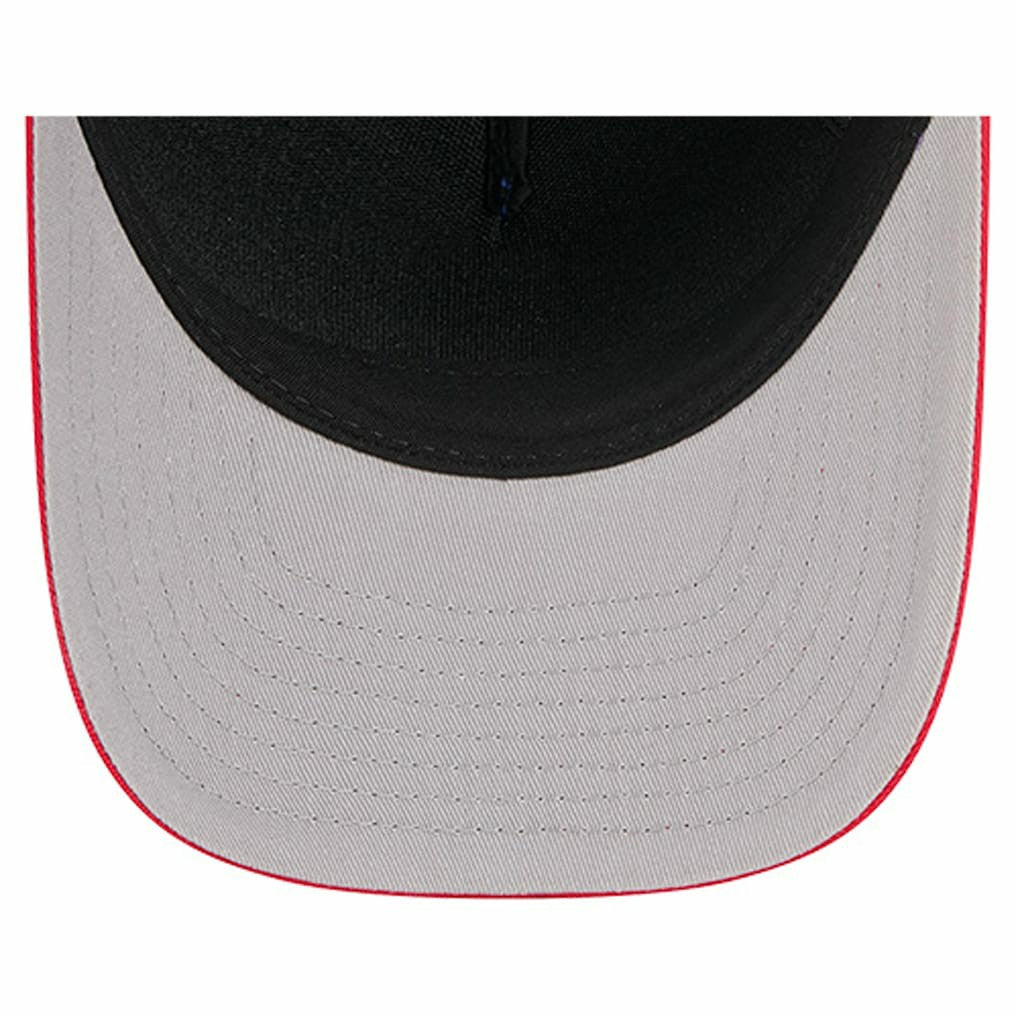 Royal Philadelphia 76ers Bold Arch COOLERA 9FORTY A-Frame M-Crown Adjustable Hat | NBA