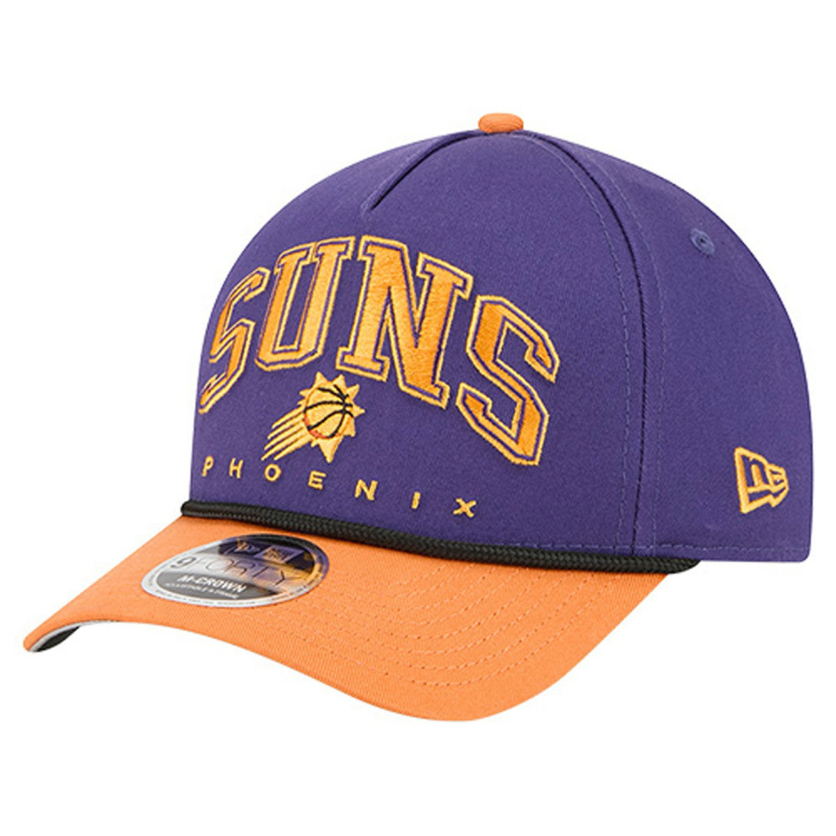 Purple Phoenix Suns Bold Arch COOLERA 9FORTY A-Frame M-Crown Adjustable Hat | NBA